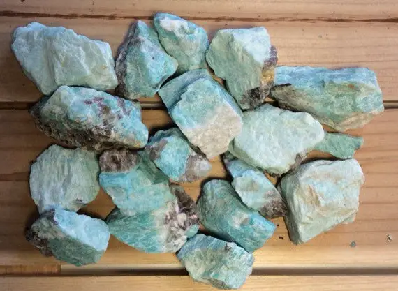 Amazonite Natural Raw Stone, Soothing, Healing Stone, Soothes Emotions, Energies Luck And Love, Healing Crystal