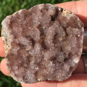 Amethyst on Barite Crystal Cluster with Druzy Pockets from the Alacham mine in Turkey #7 | Natural genuine stones & crystals in various shapes & sizes. Buy raw cut, tumbled, or polished gemstones for making jewelry or crystal healing energy vibration raising reiki stones. #crystals #gemstones #crystalhealing #crystalsandgemstones #energyhealing #affiliate #ad