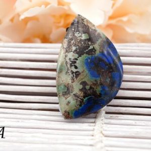 Azurite freeform pendants (ETP00180)  Rare/Unique jewelry/Vintage jewelry/Gemstone pendants | Natural genuine other-shape Azurite beads for beading and jewelry making.  #jewelry #beads #beadedjewelry #diyjewelry #jewelrymaking #beadstore #beading #affiliate #ad