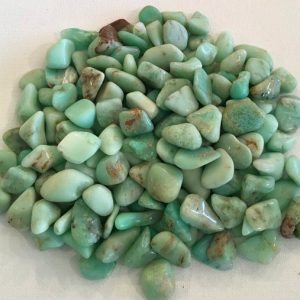 Shop Chrysoprase Stones & Crystals! Chrysoprase Premium "A" Small Tumbled Healing Stone, Healing Crystals and Stones, Chakra Stone, Spiritual Stone | Natural genuine stones & crystals in various shapes & sizes. Buy raw cut, tumbled, or polished gemstones for making jewelry or crystal healing energy vibration raising reiki stones. #crystals #gemstones #crystalhealing #crystalsandgemstones #energyhealing #affiliate #ad