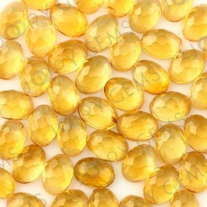 Shop Citrine Cabochons! Citrine Rose Cut Oval Cabochon 7x5mm  – per stone | Natural genuine stones & crystals in various shapes & sizes. Buy raw cut, tumbled, or polished gemstones for making jewelry or crystal healing energy vibration raising reiki stones. #crystals #gemstones #crystalhealing #crystalsandgemstones #energyhealing #affiliate #ad