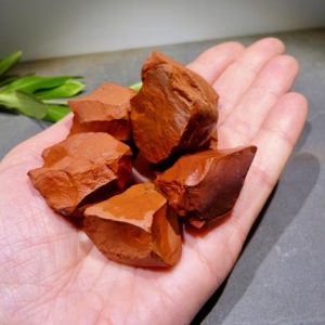 Shop Raw & Rough Red Jasper Stones! 5/10pc Raw Red Jasper Rocks, Stone Chunks for Water and Crystal Grids | Natural genuine stones & crystals in various shapes & sizes. Buy raw cut, tumbled, or polished gemstones for making jewelry or crystal healing energy vibration raising reiki stones. #crystals #gemstones #crystalhealing #crystalsandgemstones #energyhealing #affiliate #ad