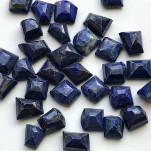 Shop Lapis Lazuli Cabochons! 10-15mm Lapis Lazuli Fancy Cut Cabochons, Lapis Rose Cut Flat Back Cabochons, Lapis Lazuli For Jewelry (5Pcs To 10Pcs Options) – NS3315 | Natural genuine stones & crystals in various shapes & sizes. Buy raw cut, tumbled, or polished gemstones for making jewelry or crystal healing energy vibration raising reiki stones. #crystals #gemstones #crystalhealing #crystalsandgemstones #energyhealing #affiliate #ad