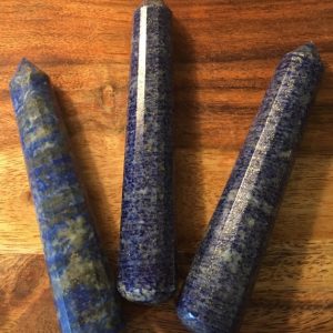 Shop Lapis Lazuli Points & Wands! Lapis Lazuli Gemstone Point Wand, 16 Faced,Healing Stone, Healing Crystal, Chakra  Stone, Spiritual Stone | Natural genuine stones & crystals in various shapes & sizes. Buy raw cut, tumbled, or polished gemstones for making jewelry or crystal healing energy vibration raising reiki stones. #crystals #gemstones #crystalhealing #crystalsandgemstones #energyhealing #affiliate #ad