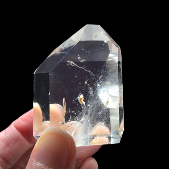 2.2" Bridge Quartz - Generator Crystal - Natural Polished Point - Tower - Healing Crystal - Meditation Stone - Collectible - From Brazil 94g