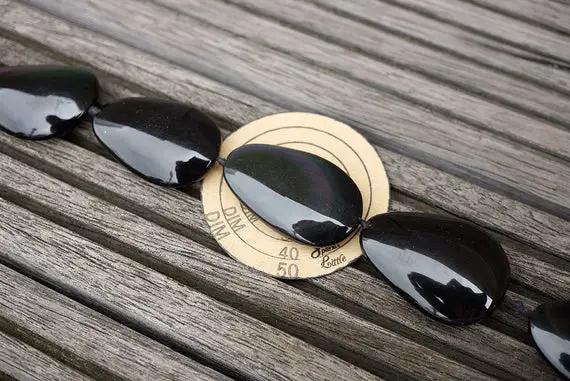Rainbow Obsidian 22-30mm Freeform/ Irregular Shaped Beads (etb00751)