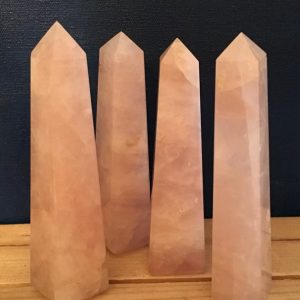 Shop Rose Quartz Points & Wands! Rose Quartz Crystal Tower, Crystal point, 4 sided, free standing, Love Stone,Healing Stone, Healing Crystal, Chakra  Stone, Spiritual Stone | Natural genuine stones & crystals in various shapes & sizes. Buy raw cut, tumbled, or polished gemstones for making jewelry or crystal healing energy vibration raising reiki stones. #crystals #gemstones #crystalhealing #crystalsandgemstones #energyhealing #affiliate #ad