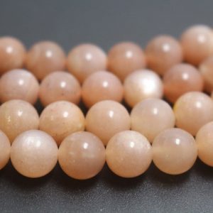 Natural Sunstone Smooth and Round Beads,6mm/8mm/10mm/12mm Natural Sunstone Wholesale Beads Bulk Supply,15 inches one starand | Natural genuine round Sunstone beads for beading and jewelry making.  #jewelry #beads #beadedjewelry #diyjewelry #jewelrymaking #beadstore #beading #affiliate #ad