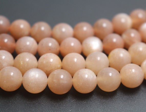 Natural Aaa Sunstone Smooth And Round Beads,6mm/8mm/10mm/12mm Natural Sunstone Wholesale Beads Bulk Supply,15 Inches One Starand