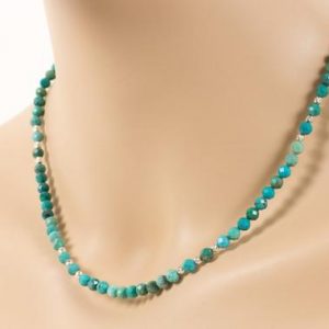 Shop Turquoise Necklaces! December Birthstone, Genuine Blue Turquoise Necklace , Delicate Genuine Gemstone Choker – Handmade Gemstone Jewelry | Natural genuine Turquoise necklaces. Buy crystal jewelry, handmade handcrafted artisan jewelry for women.  Unique handmade gift ideas. #jewelry #beadednecklaces #beadedjewelry #gift #shopping #handmadejewelry #fashion #style #product #necklaces #affiliate #ad