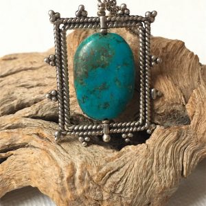 Shop Turquoise Pendants! Turquoise Pendant, Turquoise Necklace, Silver Framed Pendant Necklace | Natural genuine Turquoise pendants. Buy crystal jewelry, handmade handcrafted artisan jewelry for women.  Unique handmade gift ideas. #jewelry #beadedpendants #beadedjewelry #gift #shopping #handmadejewelry #fashion #style #product #pendants #affiliate #ad