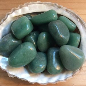 Green Aventurine Tumbled Stone, Healing Stone, Comforting and Nurturing stone, Heart Chakra Stone, Spiritual Stone | Natural genuine stones & crystals in various shapes & sizes. Buy raw cut, tumbled, or polished gemstones for making jewelry or crystal healing energy vibration raising reiki stones. #crystals #gemstones #crystalhealing #crystalsandgemstones #energyhealing #affiliate #ad