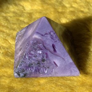 Shop Charoite Stones & Crystals! CHAROITE PYRAMID – Natural Crystal – Genuine Polished Stone – Healing Crystal – Meditation Stone – Display – Collectible – Gift- From Russia | Natural genuine stones & crystals in various shapes & sizes. Buy raw cut, tumbled, or polished gemstones for making jewelry or crystal healing energy vibration raising reiki stones. #crystals #gemstones #crystalhealing #crystalsandgemstones #energyhealing #affiliate #ad