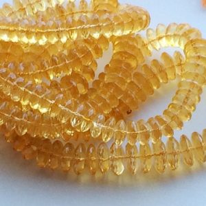Shop Citrine Bead Shapes! 8-12mm Citrine German Cut Beads, Natural Citrine Disc Beads, Orange Gemstone Beads, Citrine Beads For Jewelry (4IN To 16IN Options) | Natural genuine other-shape Citrine beads for beading and jewelry making.  #jewelry #beads #beadedjewelry #diyjewelry #jewelrymaking #beadstore #beading #affiliate #ad