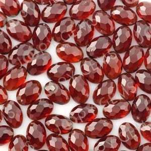 Shop Garnet Cabochons! Almandine Garnet Rose Cut Oval Cabochon 6x4mm – per stone | Natural genuine stones & crystals in various shapes & sizes. Buy raw cut, tumbled, or polished gemstones for making jewelry or crystal healing energy vibration raising reiki stones. #crystals #gemstones #crystalhealing #crystalsandgemstones #energyhealing #affiliate #ad