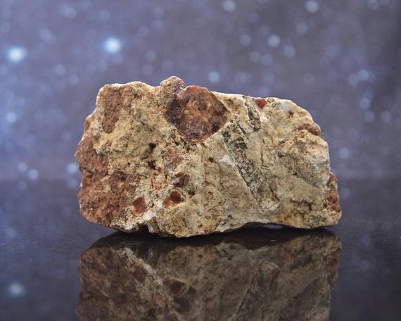 Raw Spessartine Garnets In Matrix From Namibia | Spessartite | Unusual And Rare | 3.72" | 288.2 Grams
