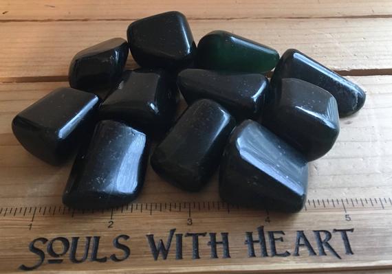 Green Kyanite Tumbled Stone,healing Stone, Healing Crystal, Spiritual Stone, Meditation,