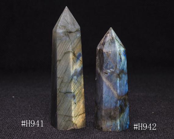 Best Beautiful Rainbow Hand Carved Labradorite Point/blue Sheen Labradorite Polished Stone Tower/meditation/healing/yoga Gemstone