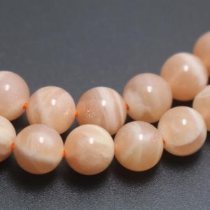 Shop Moonstone Round Beads! 6mm/8mm/10mm/12mm Natural Moonstone Smooth and Round Beads,15 inches one starand | Natural genuine round Moonstone beads for beading and jewelry making.  #jewelry #beads #beadedjewelry #diyjewelry #jewelrymaking #beadstore #beading #affiliate #ad