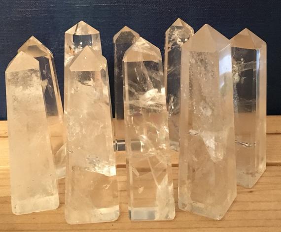 Clear Quartz Point, Crystal Tower, Master Crystal,healing Stone, Healing Crystal, Chakra  Stone, Spiritual Stone