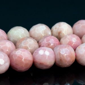 Shop Rhodonite Beads! Haitian Flower Rhodonite Beads Grade AAA Genuine Natural Gemstone Micro Faceted Round Loose Beads 6MM 8MM 10MM 12MM Bulk Lot Options | Natural genuine beads Rhodonite beads for beading and jewelry making.  #jewelry #beads #beadedjewelry #diyjewelry #jewelrymaking #beadstore #beading #affiliate #ad