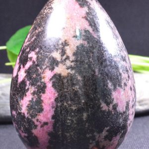 Shop Rhodonite Points & Wands! Large Pink And Black Rhodonite Egg Shaped Crystal/Egg Shaped Pink Rhodonite Stone/Energy stone/Decoration/Display-1 point 111*77mm-1184g#985 | Natural genuine stones & crystals in various shapes & sizes. Buy raw cut, tumbled, or polished gemstones for making jewelry or crystal healing energy vibration raising reiki stones. #crystals #gemstones #crystalhealing #crystalsandgemstones #energyhealing #affiliate #ad