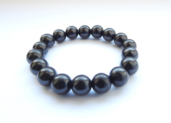 Natural Black Shungite 6mm/8mm/10mm Loose Beads Healing & Protection