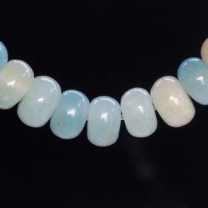 Shop Amazonite Rondelle Beads! Genuine Natural Amazonite Gemstone Beads 6x4MM Blue Rondelle A Quality Loose Beads (106846) | Natural genuine rondelle Amazonite beads for beading and jewelry making.  #jewelry #beads #beadedjewelry #diyjewelry #jewelrymaking #beadstore #beading #affiliate #ad