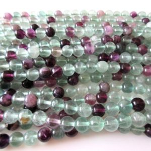 Shop Fluorite Round Beads! Fluorite Round beads, Multi Fluorite Beads, Purple Fluorite Beads, Green Fluorite Beads, Natural Fluorite beads, 8mm/10mm Fluorite, GDS1068 | Natural genuine round Fluorite beads for beading and jewelry making.  #jewelry #beads #beadedjewelry #diyjewelry #jewelrymaking #beadstore #beading #affiliate #ad