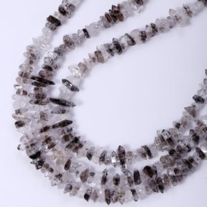 Shop Herkimer Diamond Beads! Herkimer Diamond AAA quality Diamond quartz nuggets Centered drill Beads,Herkimar rough Stones 5 – 9 mm nuggets for jewelry making. | Natural genuine chip Herkimer Diamond beads for beading and jewelry making.  #jewelry #beads #beadedjewelry #diyjewelry #jewelrymaking #beadstore #beading #affiliate #ad