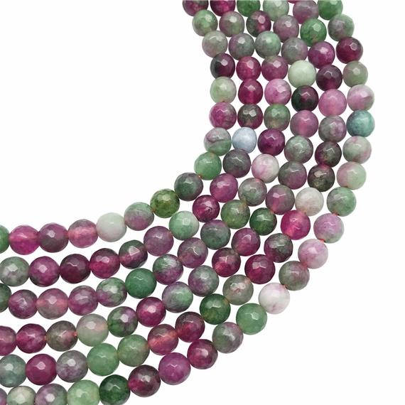 4x3mm Faceted Rainbow Glass Rondelle Beads, Glass Jewelry