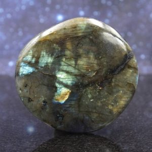 Shop Labradorite Shapes! Large Polished Labradorite from Madagascar | Palm Stone | 3.19" | 183.9 grams | Natural genuine stones & crystals in various shapes & sizes. Buy raw cut, tumbled, or polished gemstones for making jewelry or crystal healing energy vibration raising reiki stones. #crystals #gemstones #crystalhealing #crystalsandgemstones #energyhealing #affiliate #ad