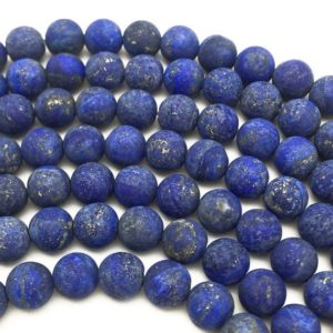 Shop Lapis Lazuli Round Beads! 12mm Matte Lapis Lazuli Beads, Round Gemstone Beads, Wholesale Beads | Natural genuine round Lapis Lazuli beads for beading and jewelry making.  #jewelry #beads #beadedjewelry #diyjewelry #jewelrymaking #beadstore #beading #affiliate #ad
