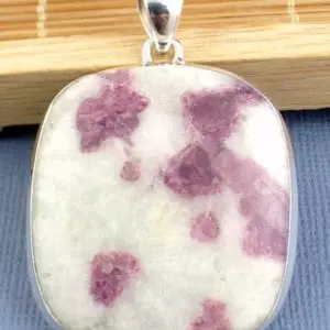 Shop Pink Tourmaline Pendants! Large pink Tourmaline pendant on quartz 925 square shape, WL58.1 | Natural genuine Pink Tourmaline pendants. Buy crystal jewelry, handmade handcrafted artisan jewelry for women.  Unique handmade gift ideas. #jewelry #beadedpendants #beadedjewelry #gift #shopping #handmadejewelry #fashion #style #product #pendants #affiliate #ad