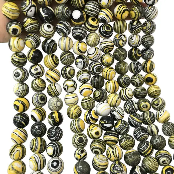 10mm Malachite Beads, Round Gemstone Beads, Wholesale Beads