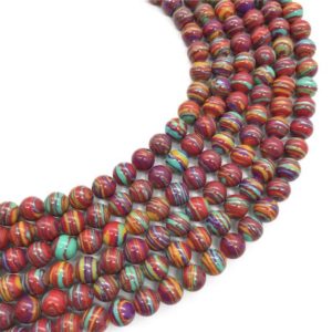 Shop Malachite Round Beads! 10mm Rainbow Malachite Beads, Round Gemstone Beads, Wholesale Beads | Natural genuine round Malachite beads for beading and jewelry making.  #jewelry #beads #beadedjewelry #diyjewelry #jewelrymaking #beadstore #beading #affiliate #ad