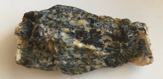 Green Dendritic Opal Natural Raw Stone, Healing Stone, Healing Crystal, Chakra Stone, Spiritual Stone