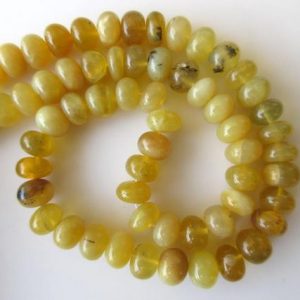 Shop Opal Rondelle Beads! 9mm Yellow Opal Rondelle Beads, Smooth Opal Rondelle Beads, 18 Inch Strand, GDS676 | Natural genuine rondelle Opal beads for beading and jewelry making.  #jewelry #beads #beadedjewelry #diyjewelry #jewelrymaking #beadstore #beading #affiliate #ad