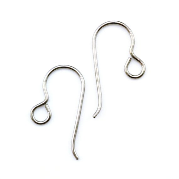 2 Pairs Perfect Curve Hypoallergenic Niobium Ear Wires In 21 Amazing Colors