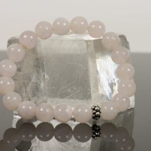 Pink Calcite Bracelet, AAA Grade Light Pink Calcite Natural Gemstone Bracelet,  10MM Calcite Bracelet | Natural genuine Array bracelets. Buy crystal jewelry, handmade handcrafted artisan jewelry for women.  Unique handmade gift ideas. #jewelry #beadedbracelets #beadedjewelry #gift #shopping #handmadejewelry #fashion #style #product #bracelets #affiliate #ad