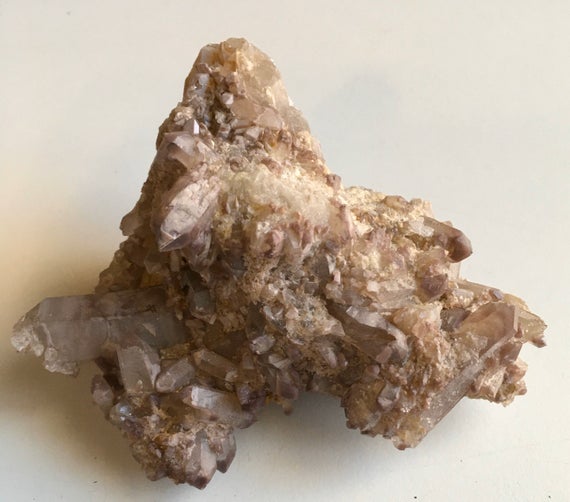 Lithium Natural Quartz Crystal Cluster,spiritual Stone, Healing Stone, Healing Crystal, Chakra