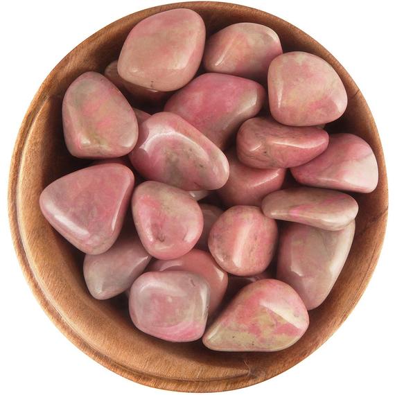 1 Rhodonite (canada) - Ethically Sourced Tumbled Stone