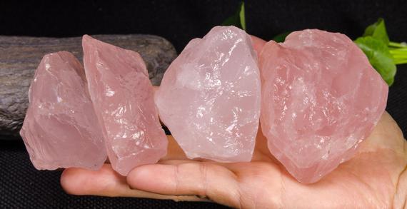 Best Large Natural Raw Rose Quartz Crystal Home Decor/loose Stone Chunks/rough Pink Crystals/rose Crystal/love Stone/meditation/healing