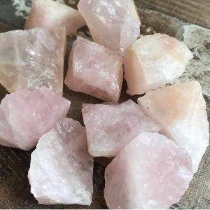 Large Raw Rose Quartz Crystals | Natural genuine stones & crystals in various shapes & sizes. Buy raw cut, tumbled, or polished gemstones for making jewelry or crystal healing energy vibration raising reiki stones. #crystals #gemstones #crystalhealing #crystalsandgemstones #energyhealing #affiliate #ad