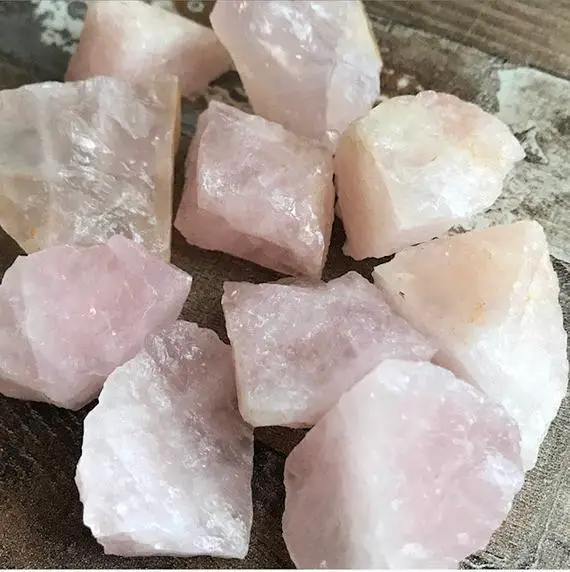 Large Raw Rose Quartz Crystals
