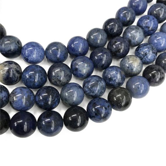 10mm Sodalite Beads, Round Gemstone Beads, Wholesale Beads