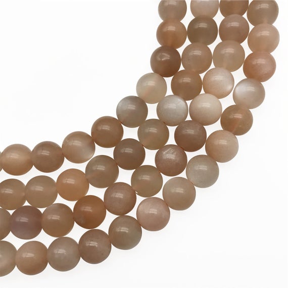 10mm Natural Sunstone Beads, Round Gemstone Beads, Wholesale Beads