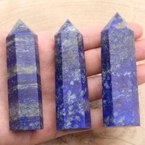 Shop Lapis Lazuli Stones & Crystals! 4 Inches Lapis Lazuli Tower,Quartz Tower,Crystal Obelisk Quartz Tower,Lapis Lazuli Wands,Healing Lapis Lazuli Tower,Good Quality Point Tower | Natural genuine stones & crystals in various shapes & sizes. Buy raw cut, tumbled, or polished gemstones for making jewelry or crystal healing energy vibration raising reiki stones. #crystals #gemstones #crystalhealing #crystalsandgemstones #energyhealing #affiliate #ad