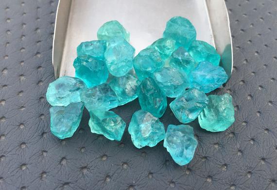 25 Pieces Raw 8-10 Mm Raw Blue Apatite Gemstone,natural Blue Apatite Raw Stone,apatite Rough Gemstone,apatite Raw Loose Gemstone Rough