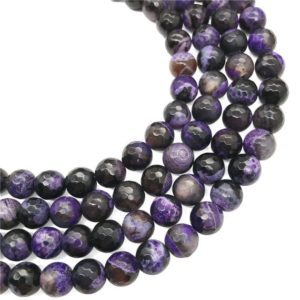 Shop Agate Faceted Beads! 10mm Faceted Agate Beads, Gemstone Beads, Wholesale Beads | Natural genuine faceted Agate beads for beading and jewelry making.  #jewelry #beads #beadedjewelry #diyjewelry #jewelrymaking #beadstore #beading #affiliate #ad